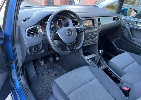 Volkswagen Golf Sportsvan cena 41900 przebieg: 229000, rok produkcji 2014 z Lidzbark Warmiński małe 529